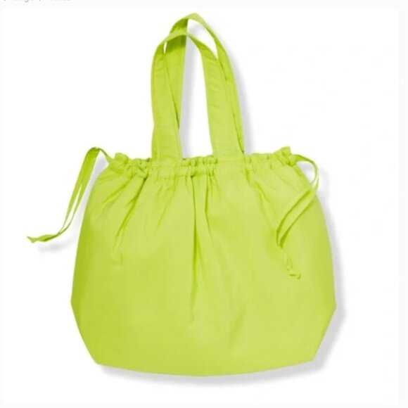 Ulta Beauty NWT Lime Light Side Cinch Tote Bag - Picture 1 of 6